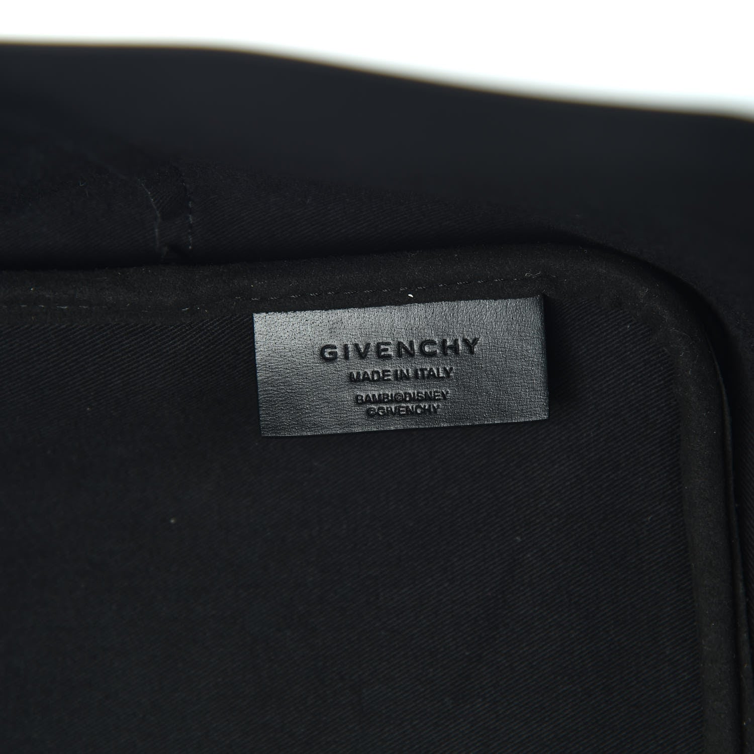 Givenchy Textured Coated Canvas Bambi Print Large Antigona Tote Black 9 of 15