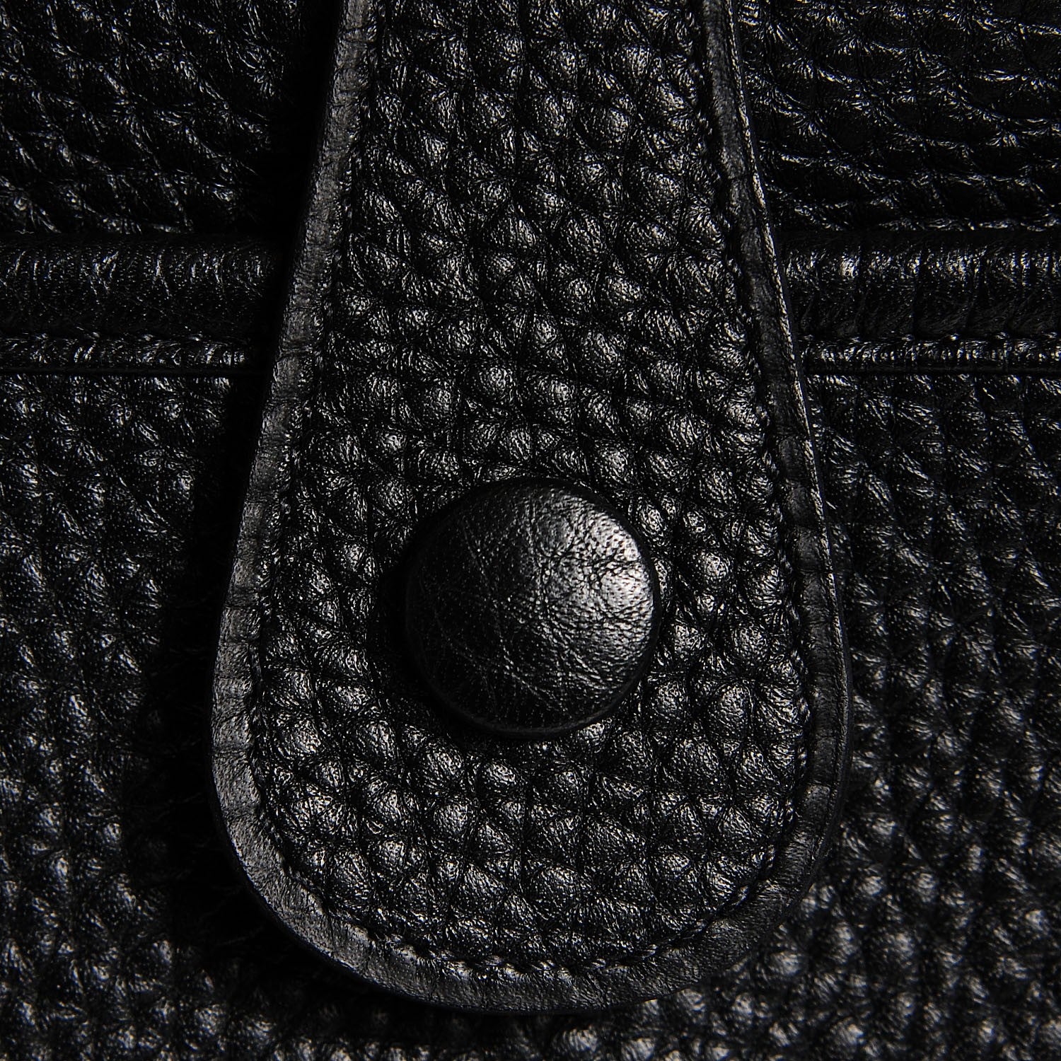 Hermes Taurillon Clemence Evelyne III GM Black 10 of 16