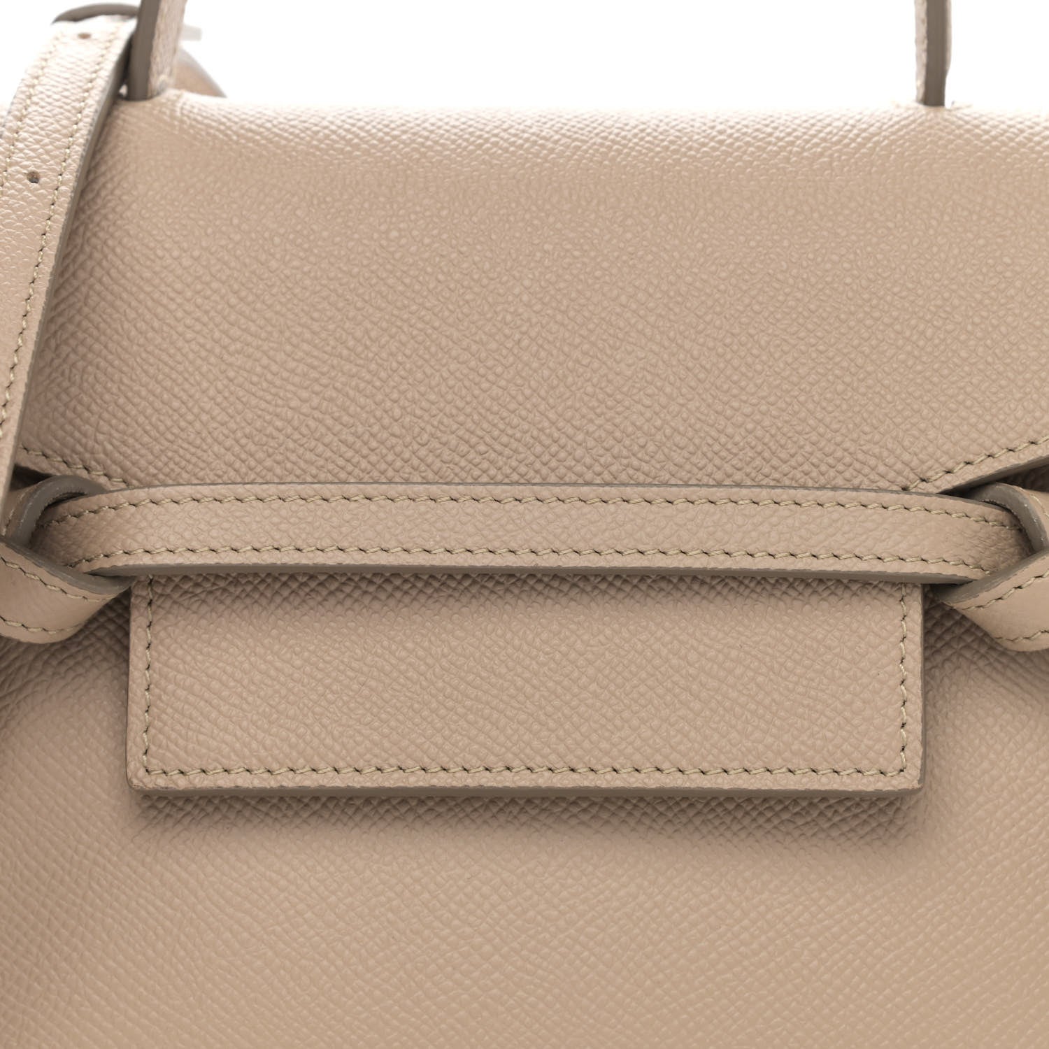 Celine Grained Calfskin Nano Belt Bag Light Taupe 8 of 11