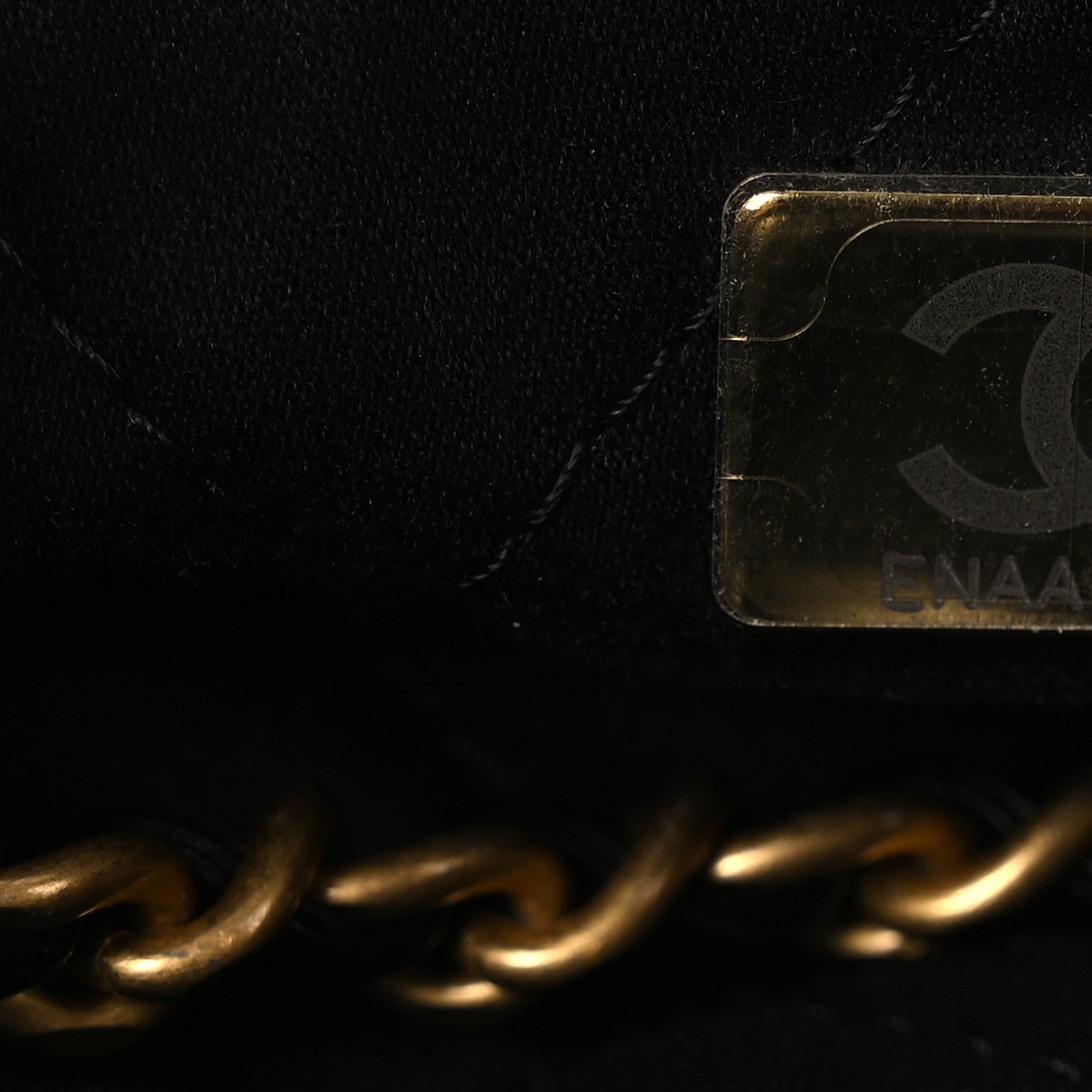 Chanel Shiny Calfskin Quilted Mini Chanel 22 Black 7 of 10