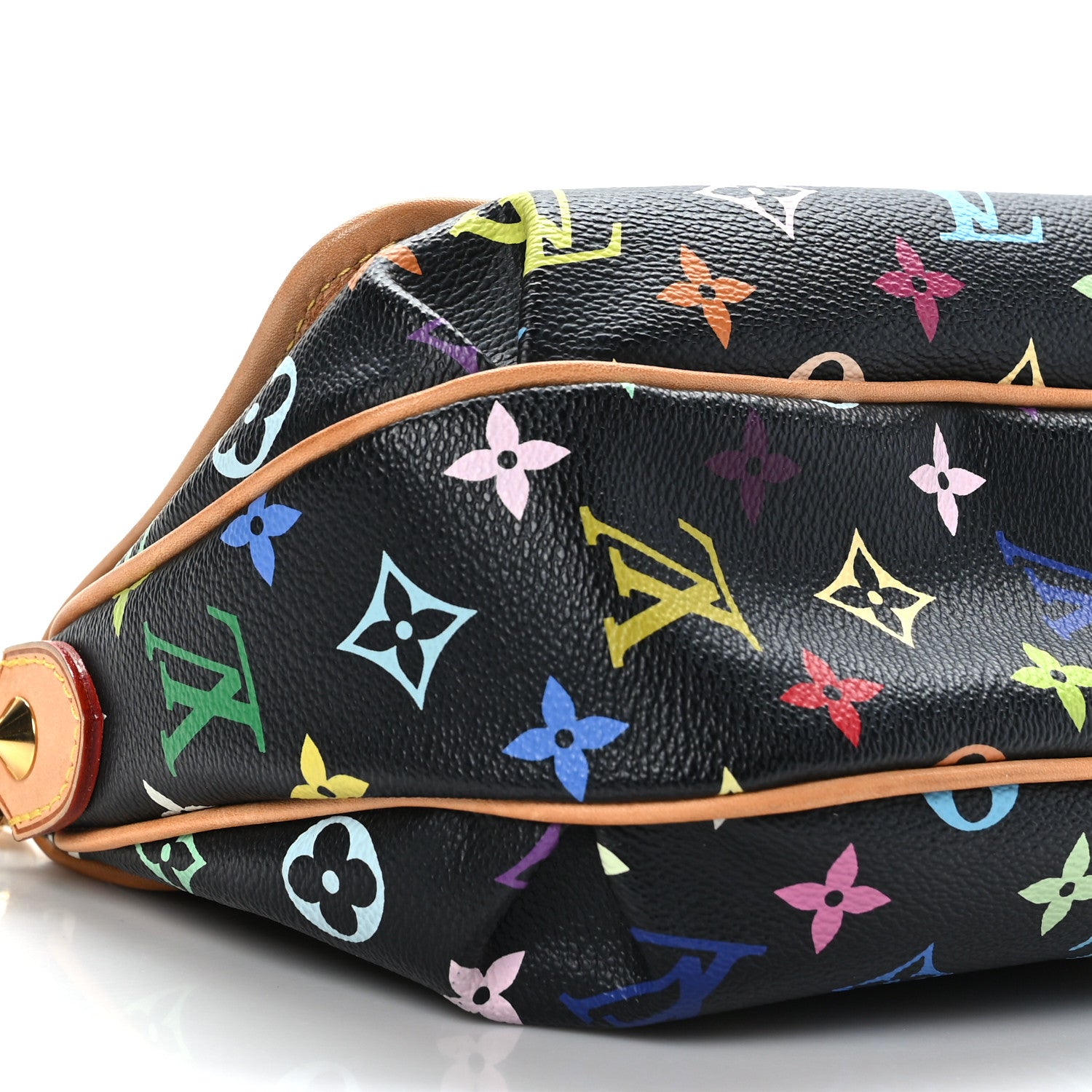 Louis Vuitton Monogram Multicolor Patti Black 7 of 8