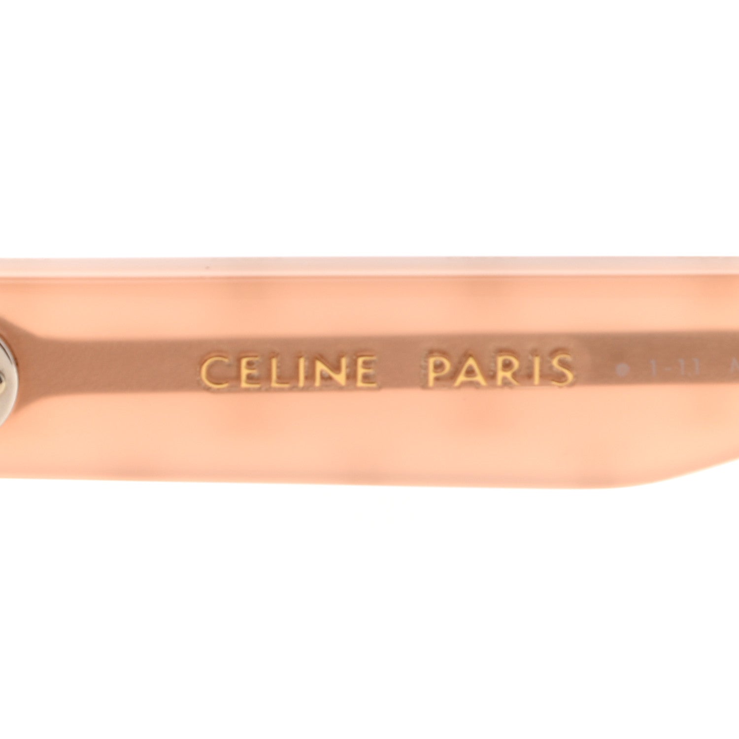 Celine Acetate Triomphe CL 40167I Sunglasses Beige 6 of 8