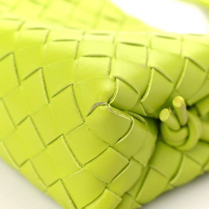 Bottega Veneta Nappa Intrecciato Mini Loop Camera Bag Acid Kiwi 8 of 10
