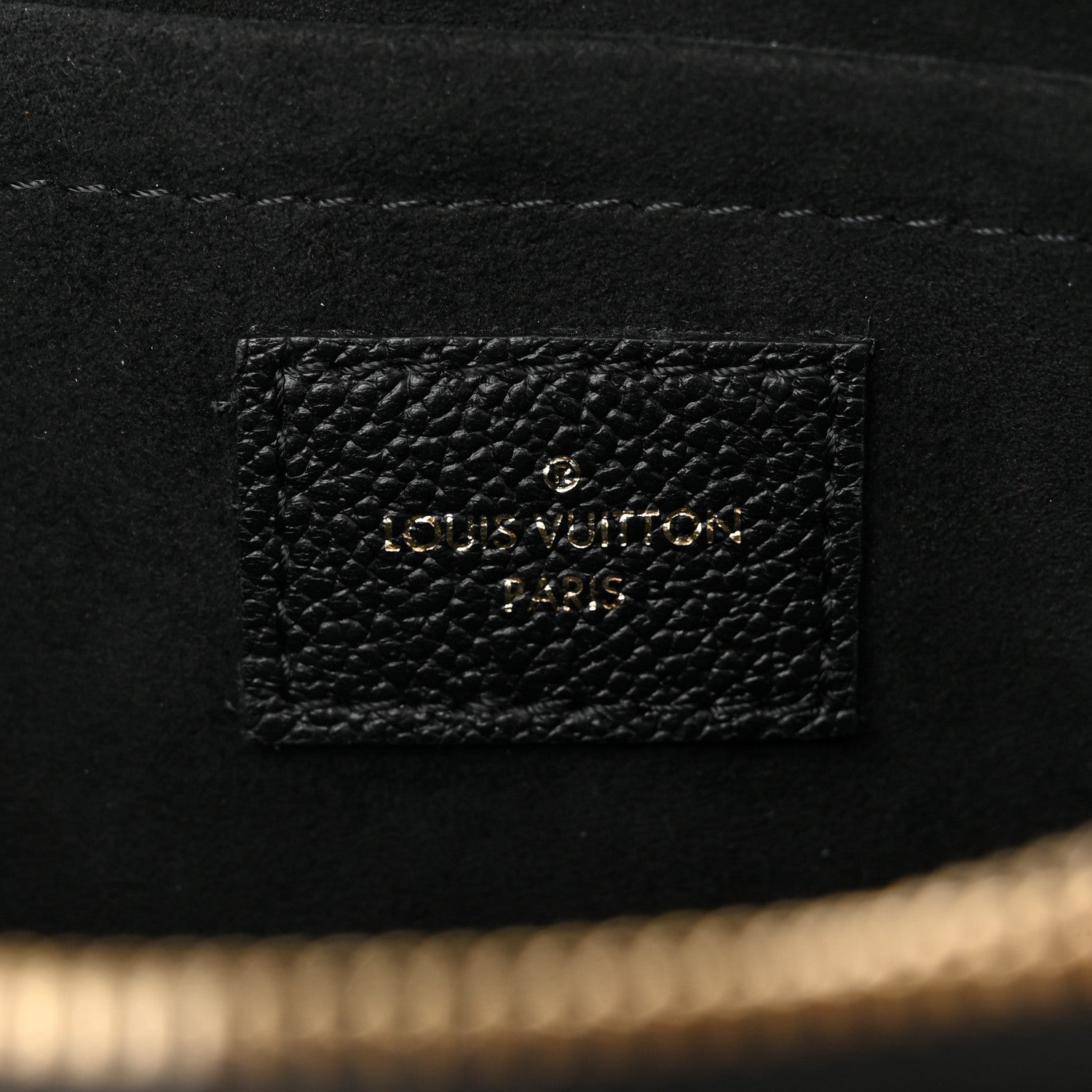 Louis Vuitton Empreinte Monogram Giant Multi Pochette Accessories Black 7 of 11