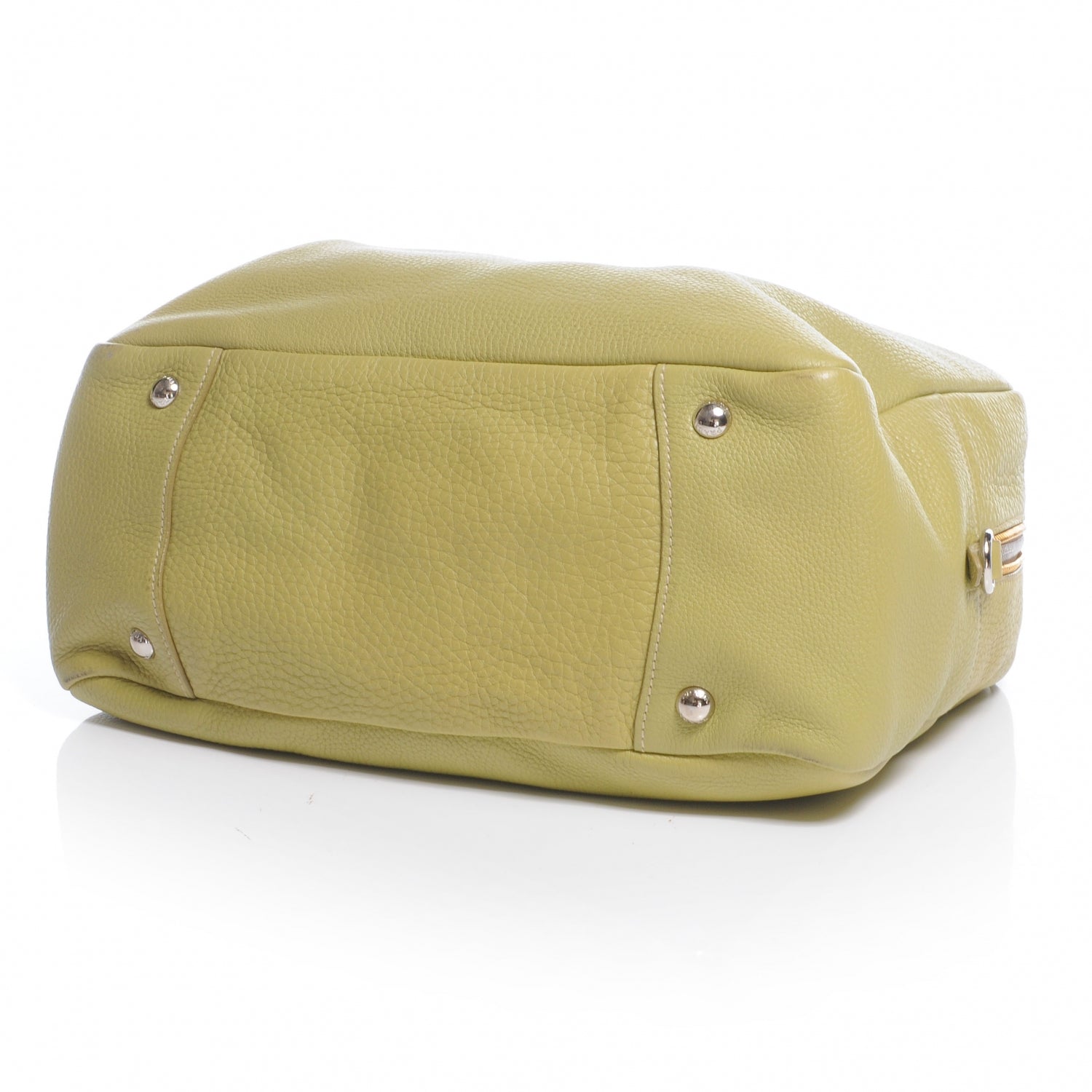 Prada Vitello Daino Satchel Cedro 4 of 7