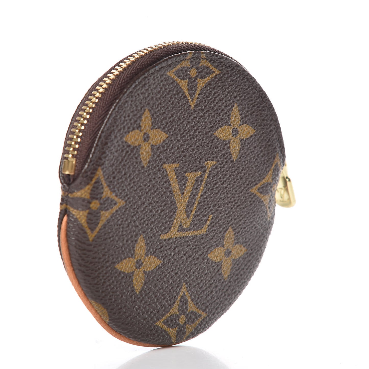 Monogram Round Coin Purse