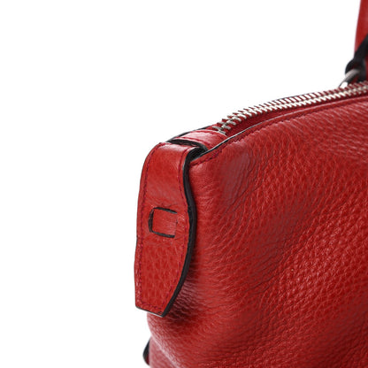 Prada Vitello Daino Shopping Tote Rosso 10 of 19