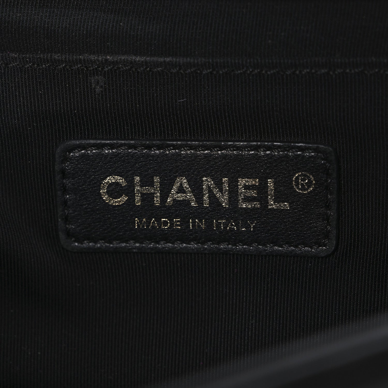 Chanel Lambskin Quilted Medium Boy Flap Black 6 of 12