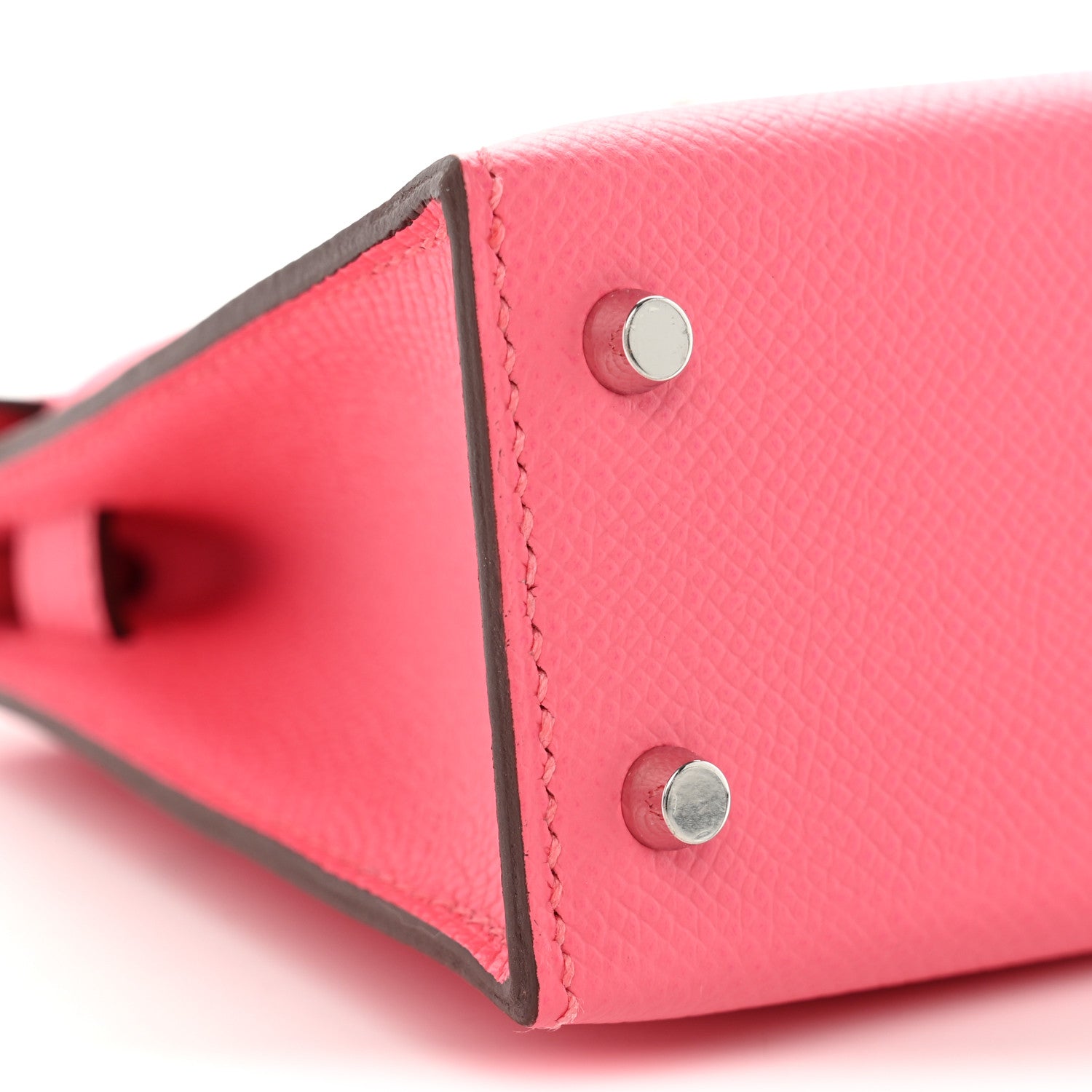 Hermes Epsom Mini Kelly Sellier 20 Rose Azalee 8 of 10