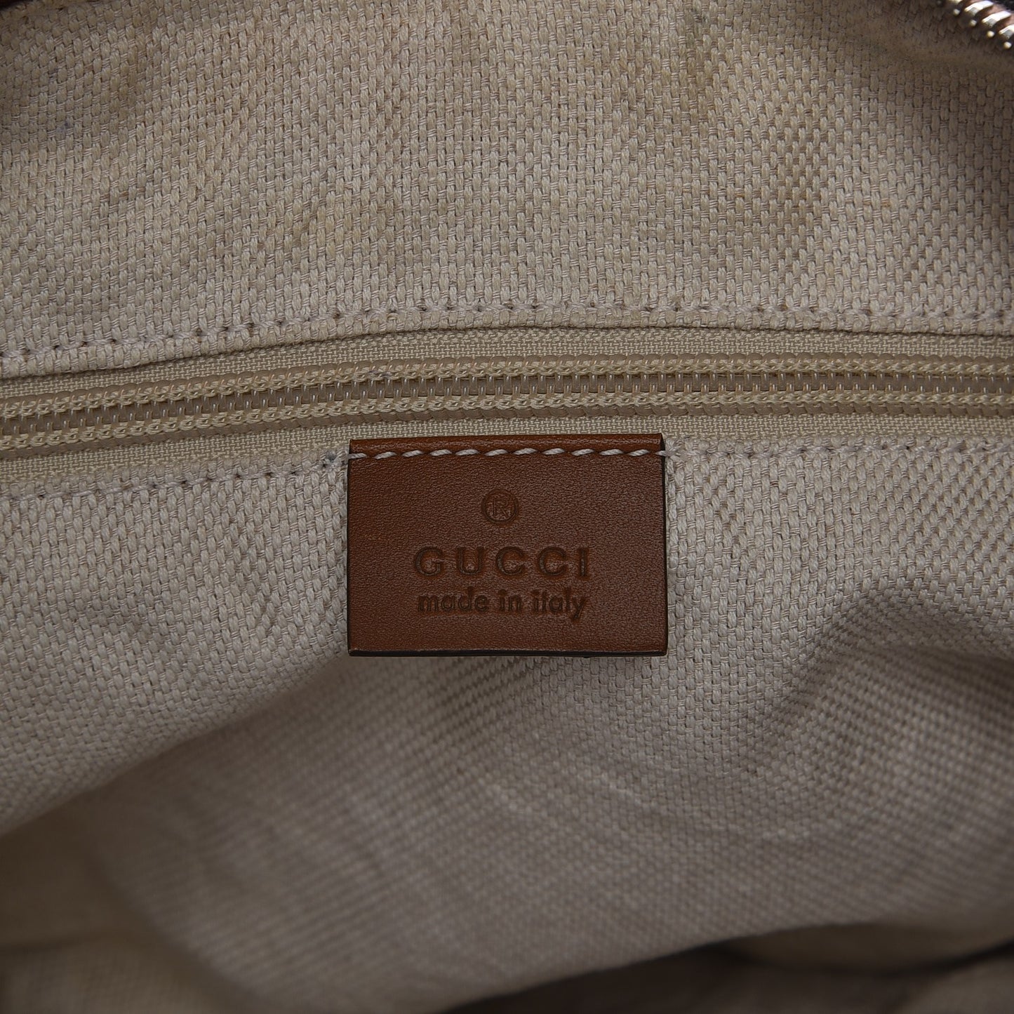 Monogram Medium Half Moon Hobo Brown