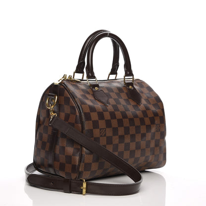 Louis Vuitton Damier Ebene Speedy Bandouliere 25 4 of 9