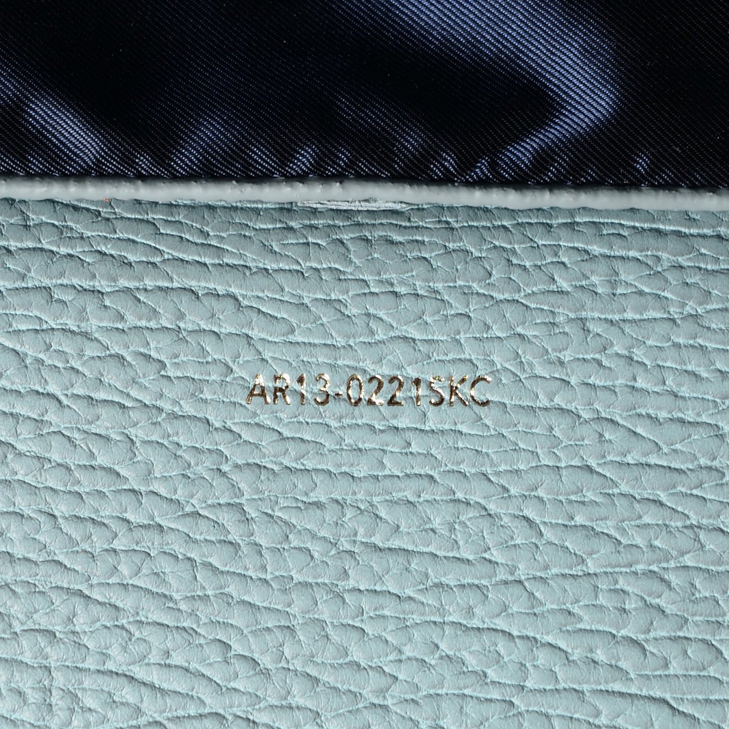 3.1 Textured Calfskin Large Pashli Satchel Light Blue