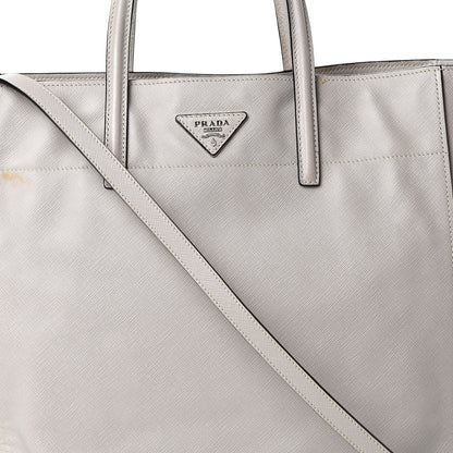 Prada Saffiano Soft Tote Pomice 8 of 15