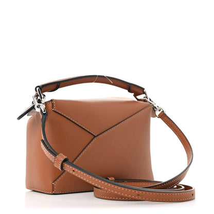 Loewe Calfskin Mini Puzzle Edge Bag Tan 3 of 10