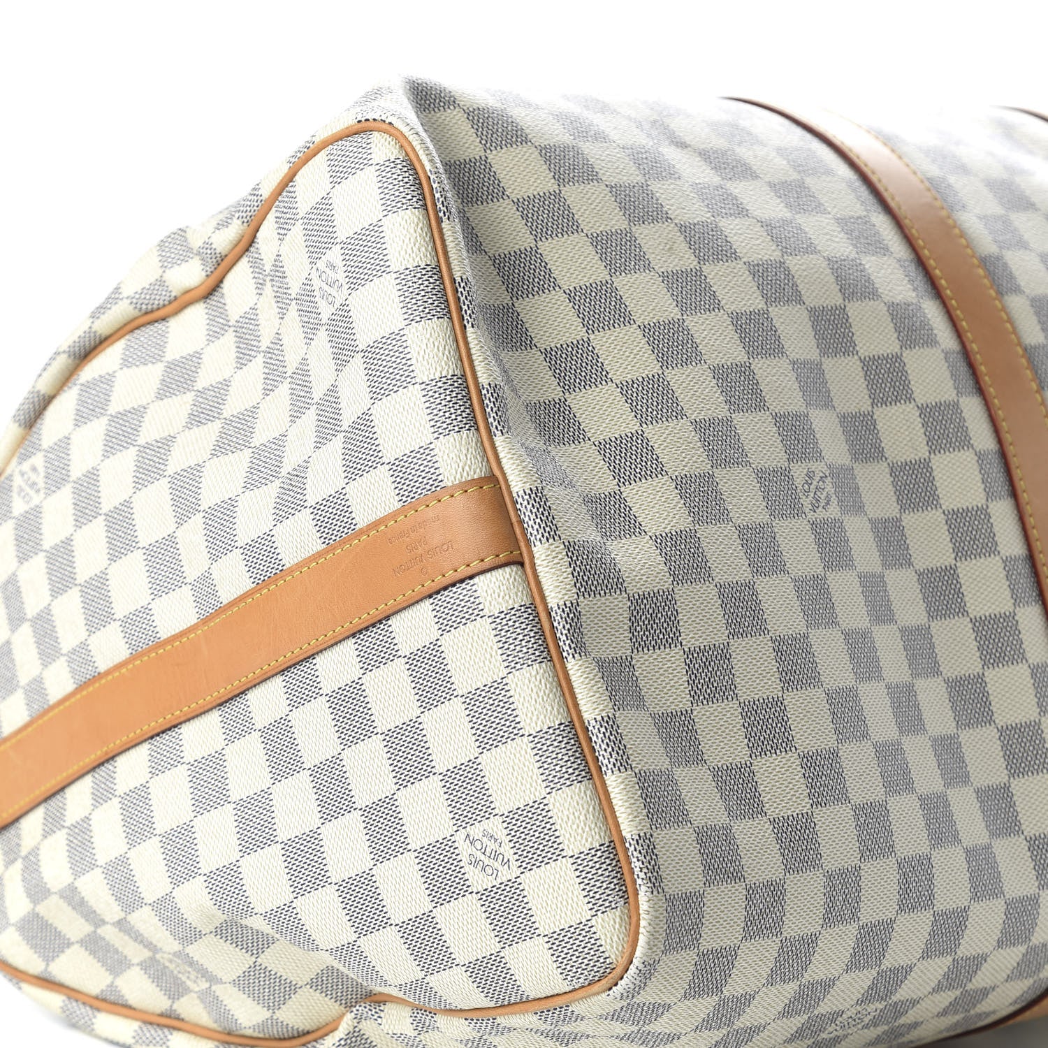 Louis Vuitton Damier Azur Keepall Bandouliere 55 5 of 9