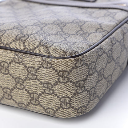Gucci GG Plus Monogram Messenger Bag Dark Brown 9 of 10