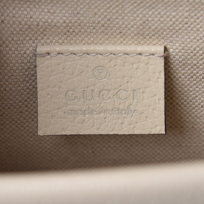 Gucci Textured Calfskin Crystal Mini Dionysus Shoulder Bag Mystic White 6 of 10