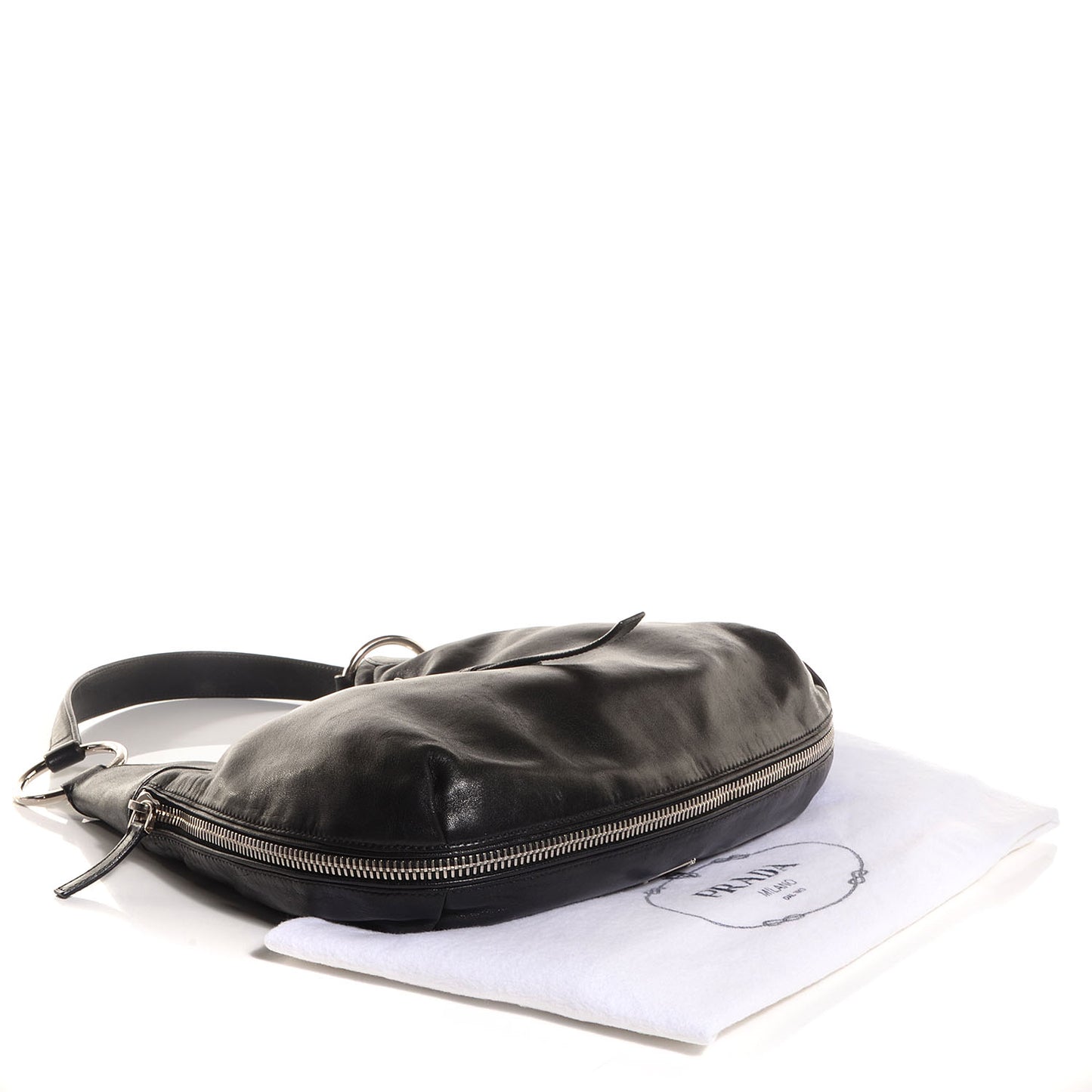 Soft Calf Hobo Nero Black