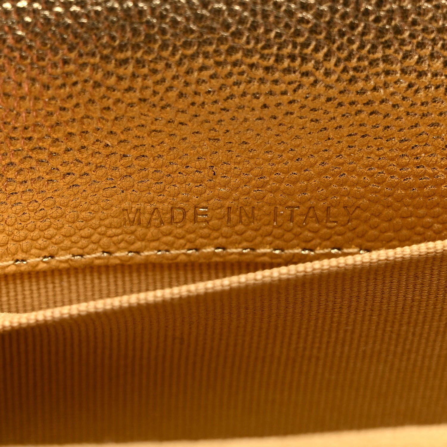 Chanel Metallic Caviar Quilted Flap Card Holder Wallet Gold 8 of 9
