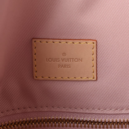 Louis Vuitton Damier Azur Graceful MM Rose Ballerine 6 of 12