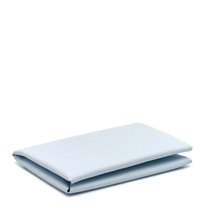 Hermes Chevre Mysore Verso Calvi Card Case Bleu Brume Brique 4 of 7