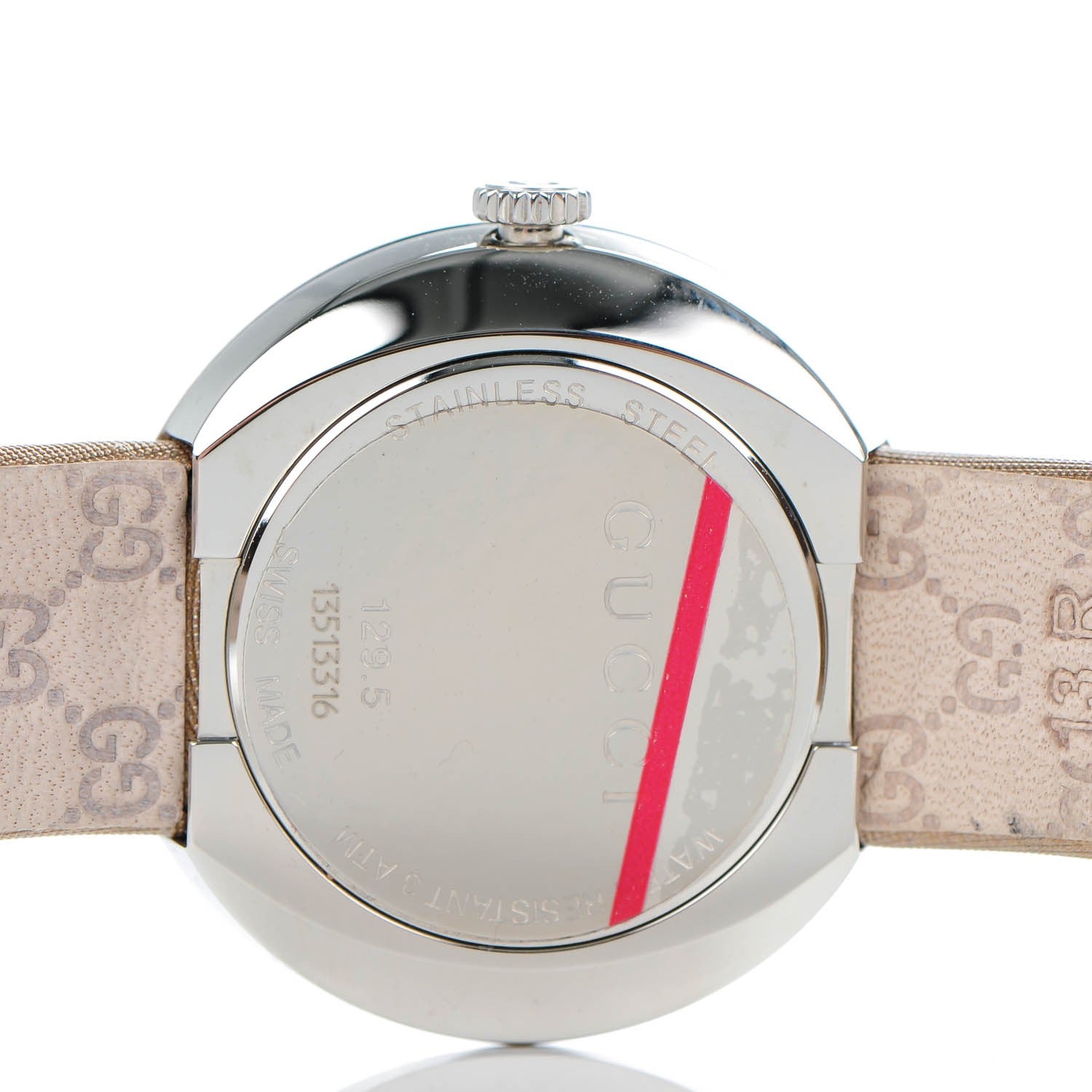 Gucci Stainless Steel Satin Diamond 27mm U-Play Quartz Watch 8 of 11