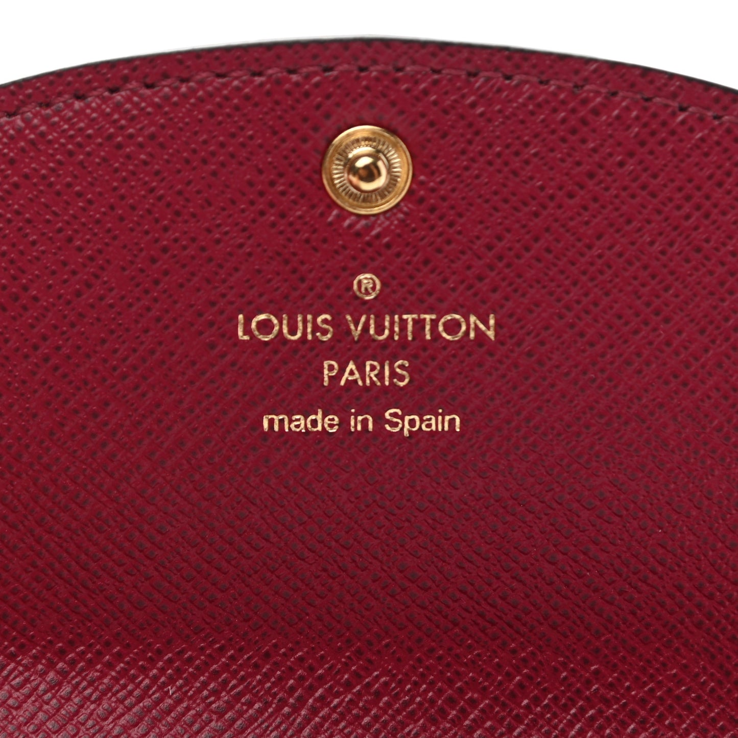Monogram Rosalie Coin Purse Fuchsia
