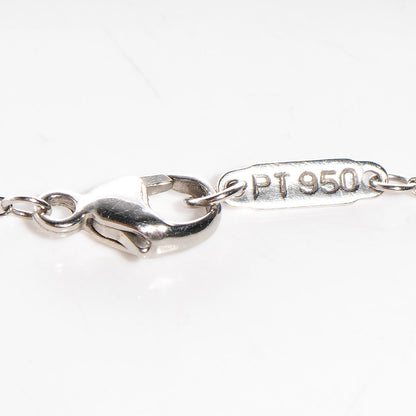 Tiffany Platinum Diamond Jazz Graduated Drop Pendant Necklace 4 of 6