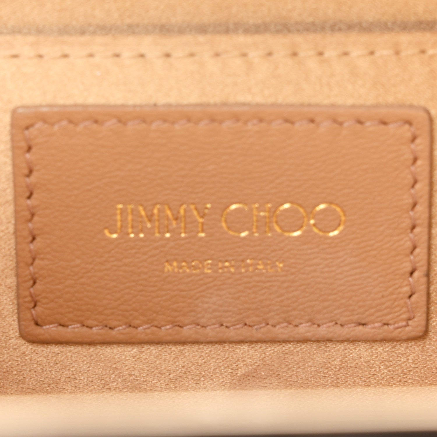 Jimmy Choo Metallic Snakeskin Cayla Clutch Gold 6 of 6