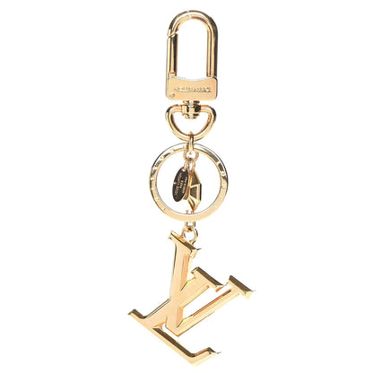 Louis Vuitton LV Facettes Bag Charm Key Holder Gold 1 of 5