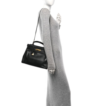 Hermes Gulliver Kelly Retourne 32 Black 2 of 11