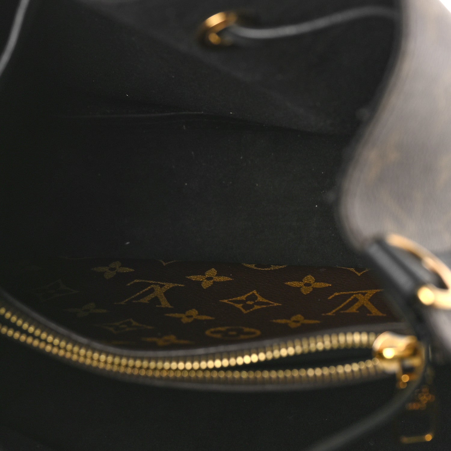 Louis Vuitton Monogram Neonoe MM Black 5 of 13