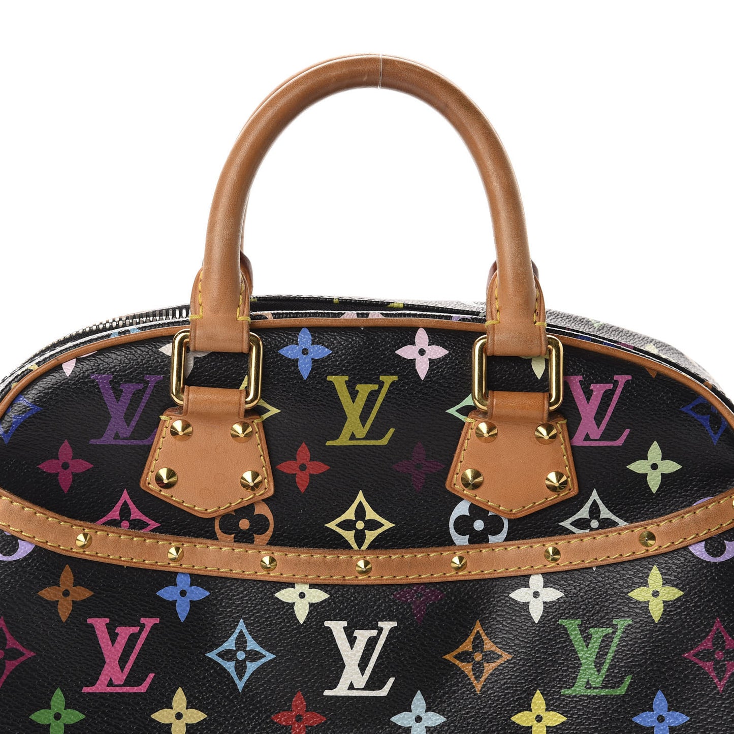 Monogram Multicolor Trouville Black