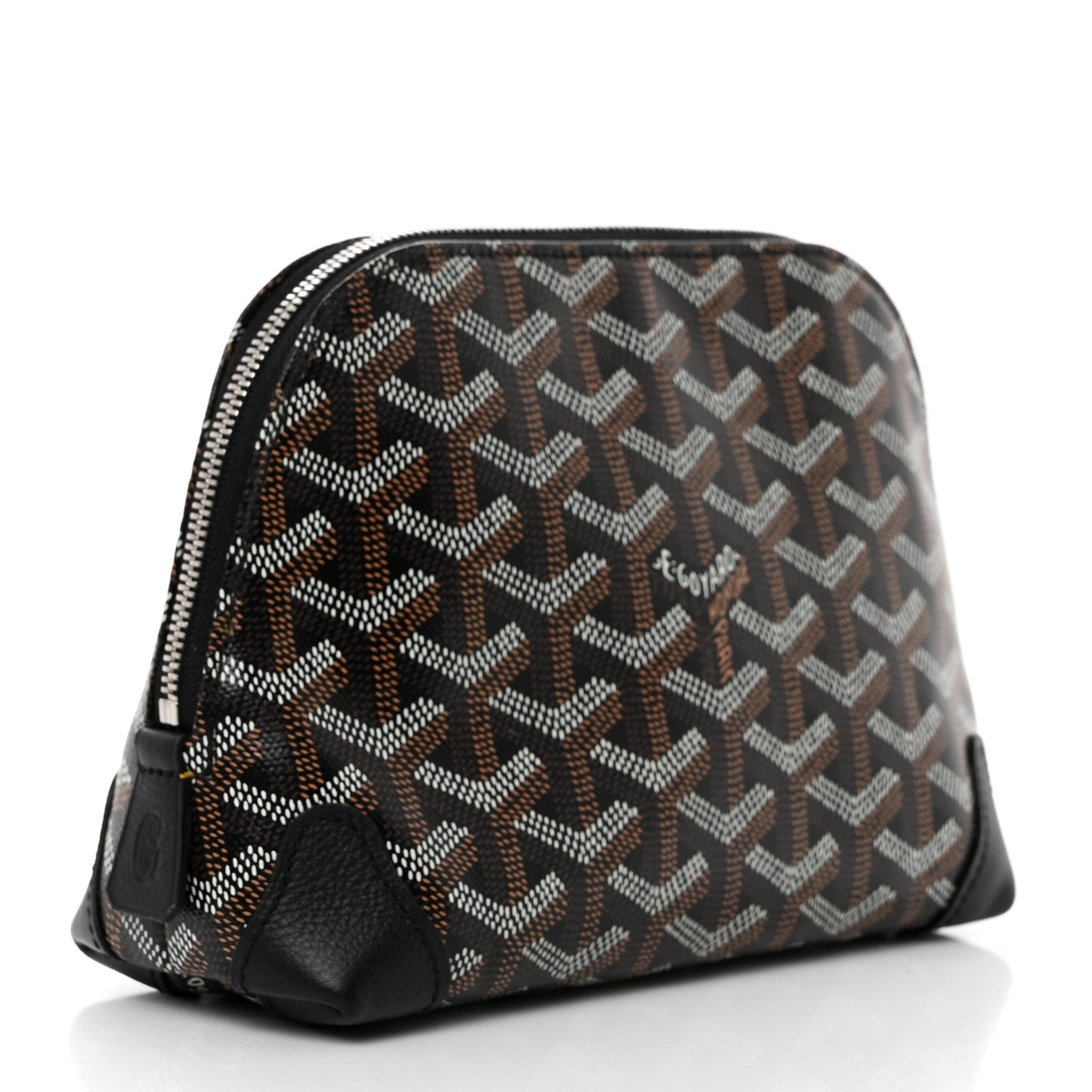 Goyardine Vendome Toiletry Pouch Black