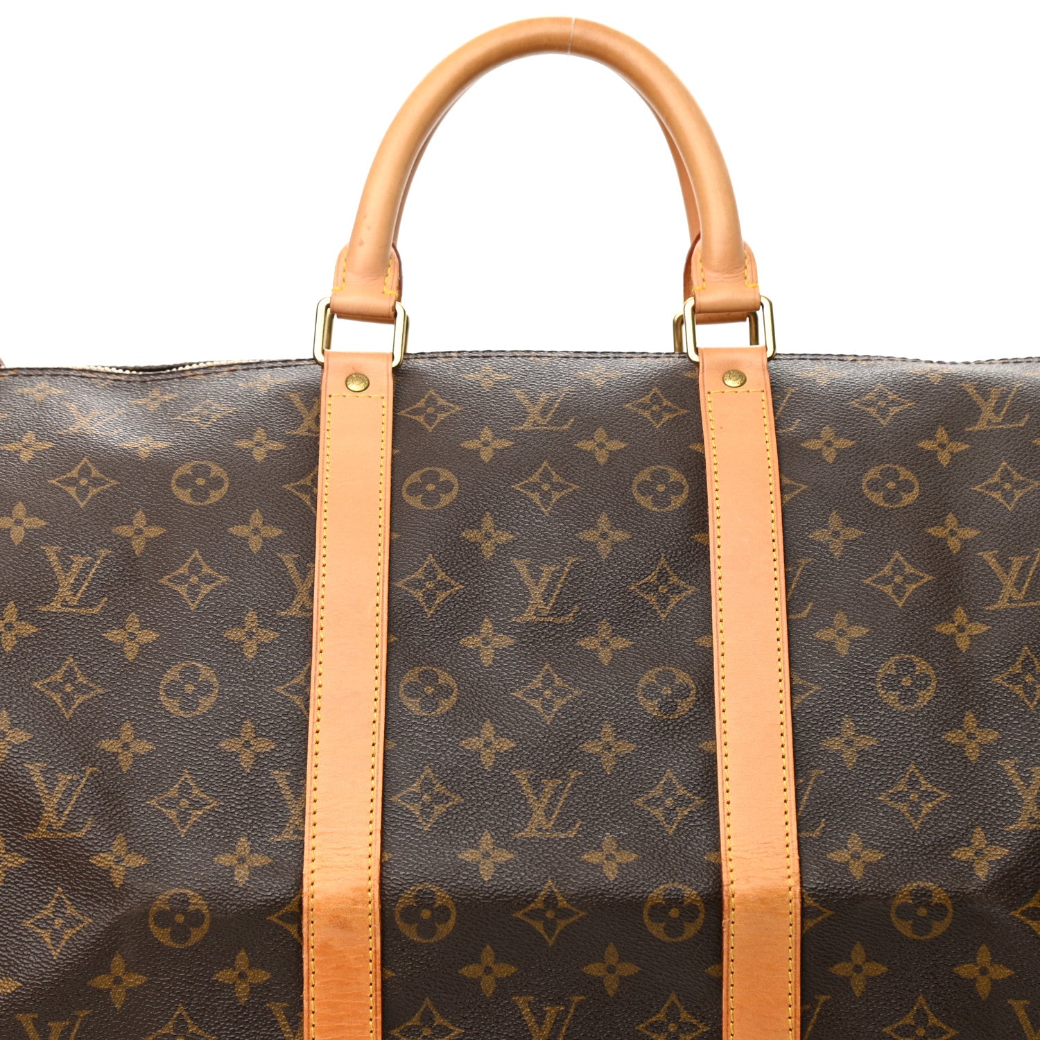 Louis Vuitton Monogram Keepall Bandouliere 55 8 of 12