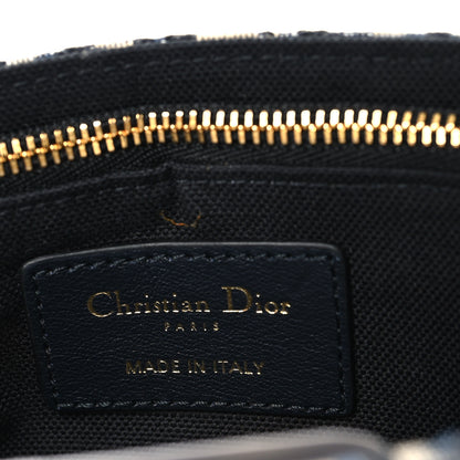Christian Dior Oblique 30 Montaigne 2-In-1 Pouch Blue 6 of 10