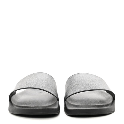 Louis Vuitton Rubber Monogram Eclipse Mens Waterfront Mules 10.5 Black 2 of 9