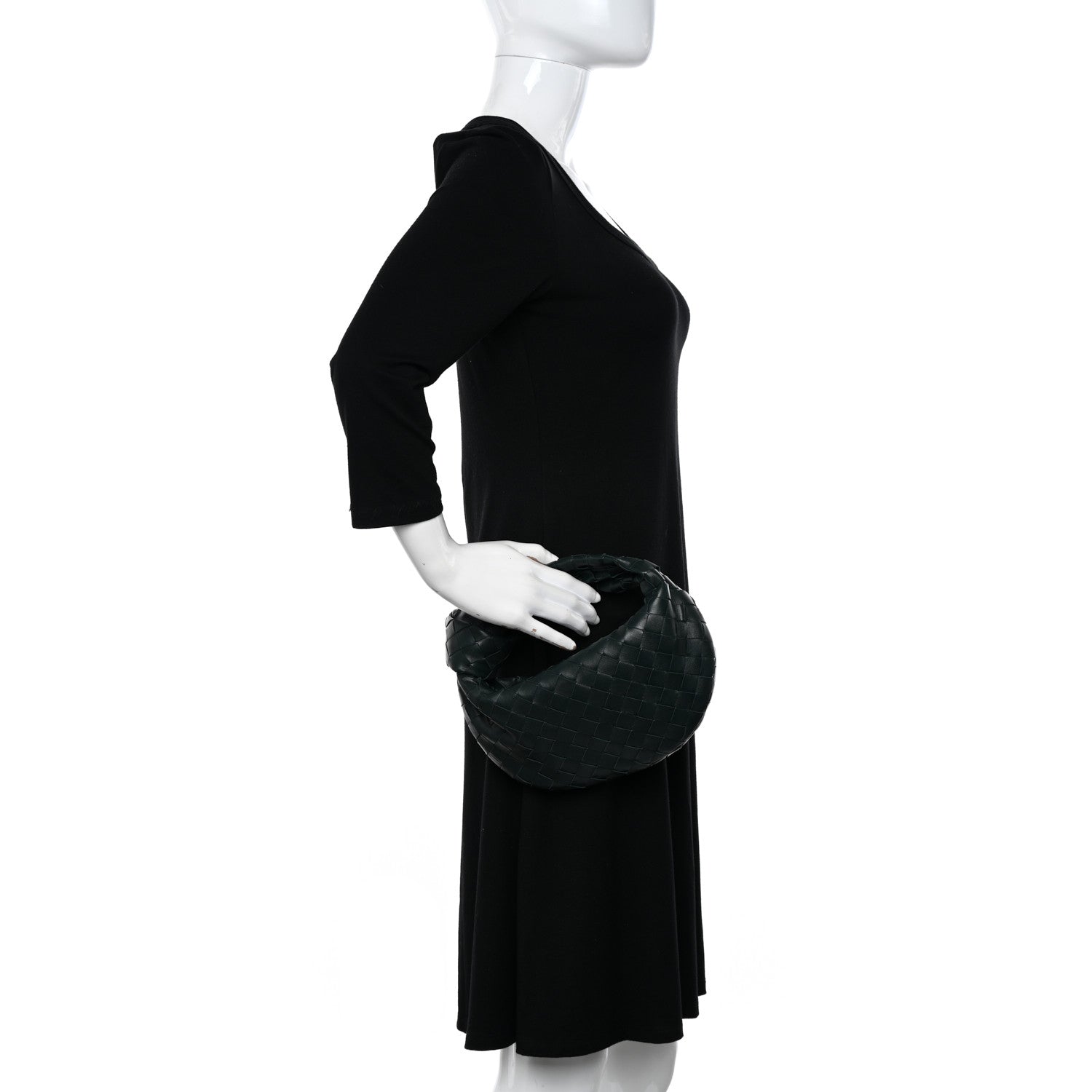 Bottega Veneta Nappa Intrecciato Mini Jodie Dark Moss 2 of 10