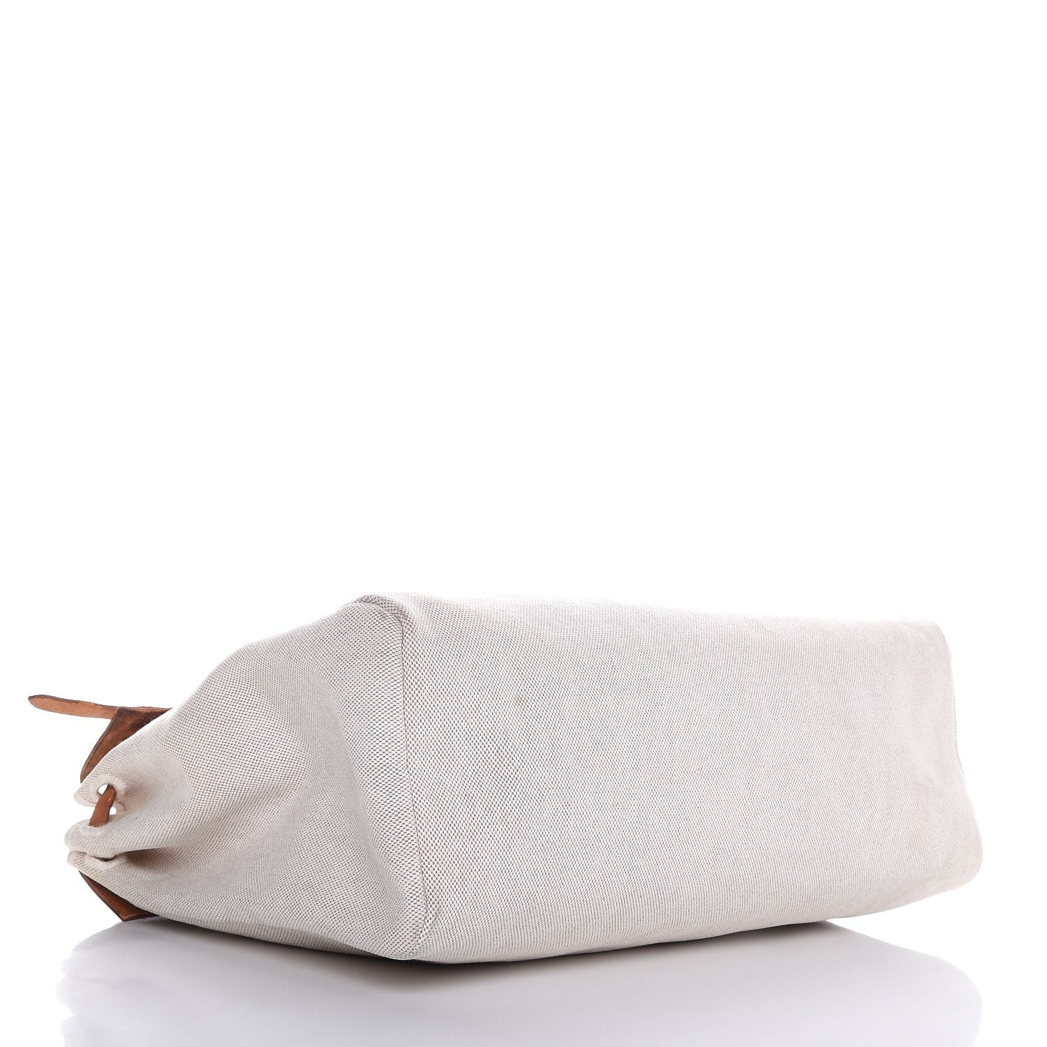 Hermes Toile Vache Hunter Herbag Cabas MM Natural 4 of 19