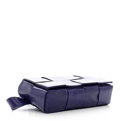 Bottega Veneta Paper Calfskin Intreccio Cassette Belt Bag Unicorn 4 of 11