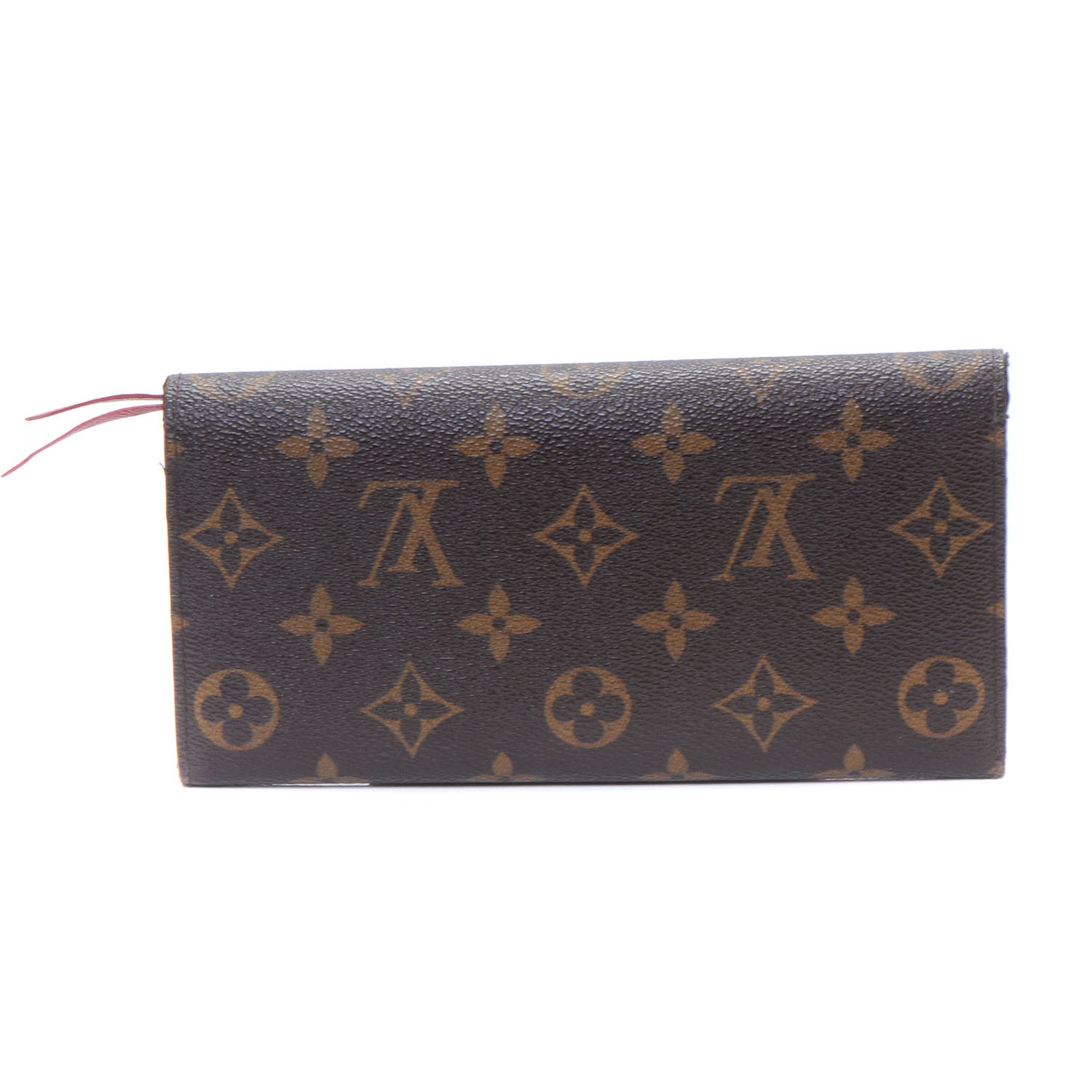 Louis Vuitton Monogram Emilie Wallet Red 3 of 8