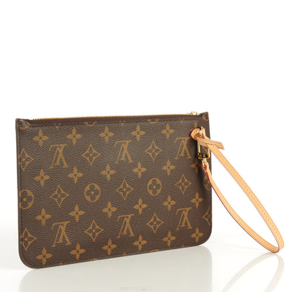 Louis Vuitton Monogram Neverfull MM GM Pochette 3 of 8
