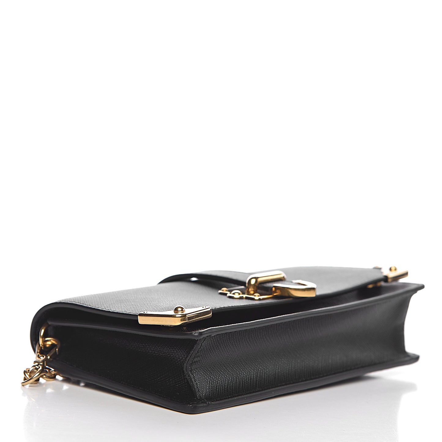 Saffiano Cahier Mini Bag Black