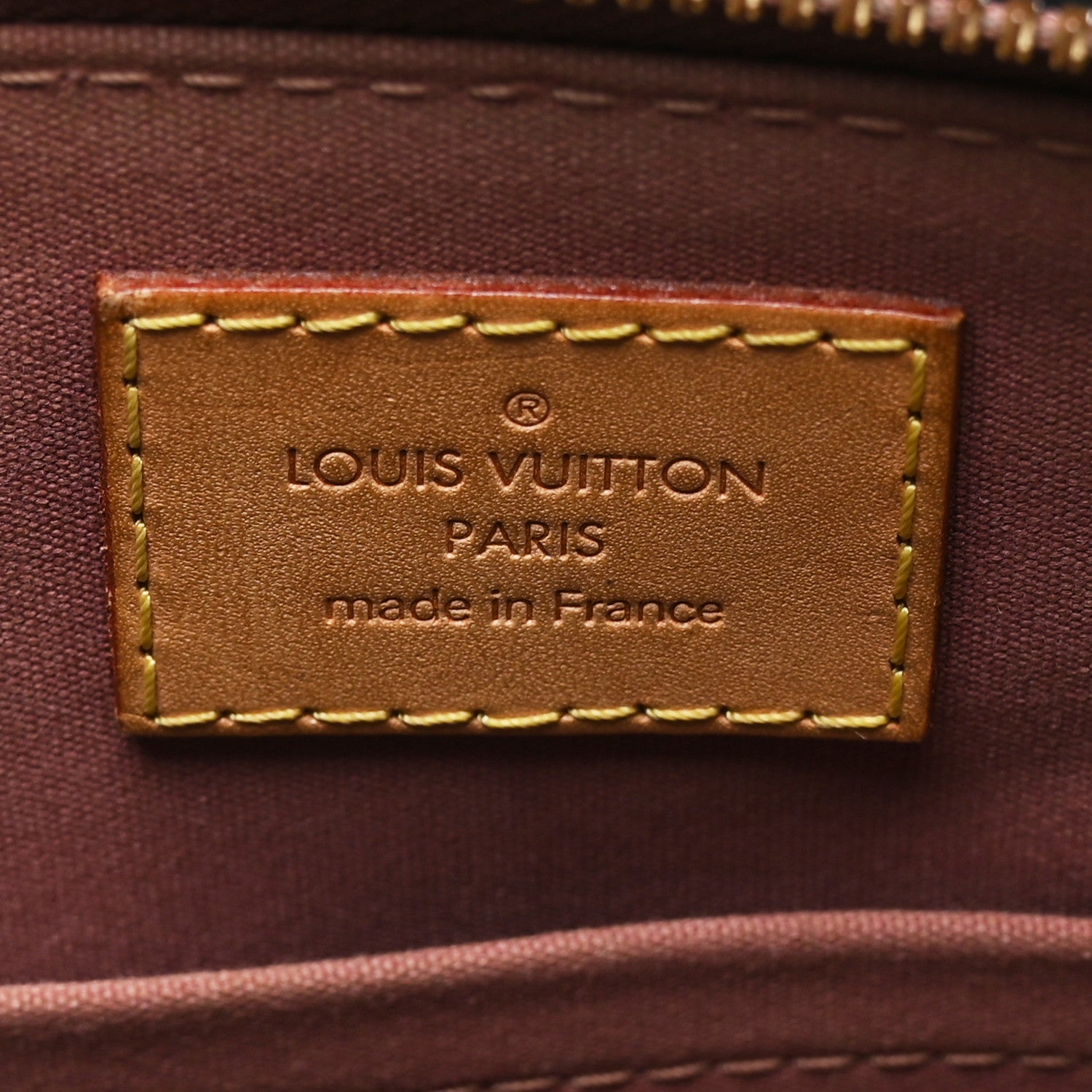 Louis Vuitton Vernis Alma BB Rose Velours 6 of 8
