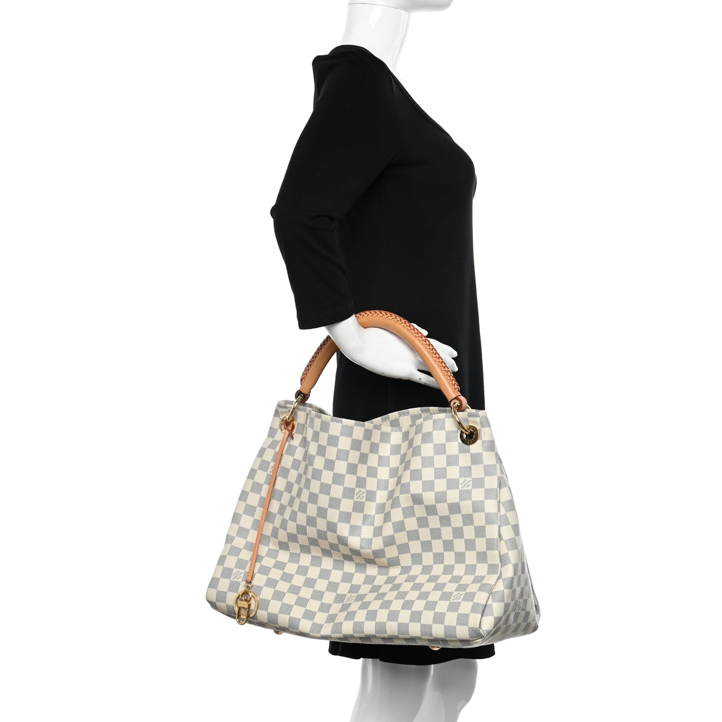 Damier Azur Artsy MM