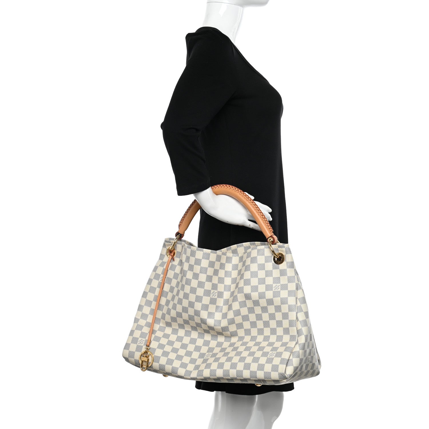 Louis Vuitton Damier Azur Artsy MM 2 of 9