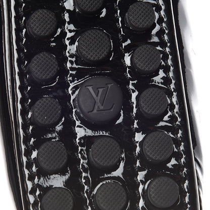 Louis Vuitton Patent Calfskin Oxford Ballerina Flats 39 Black 6 of 10