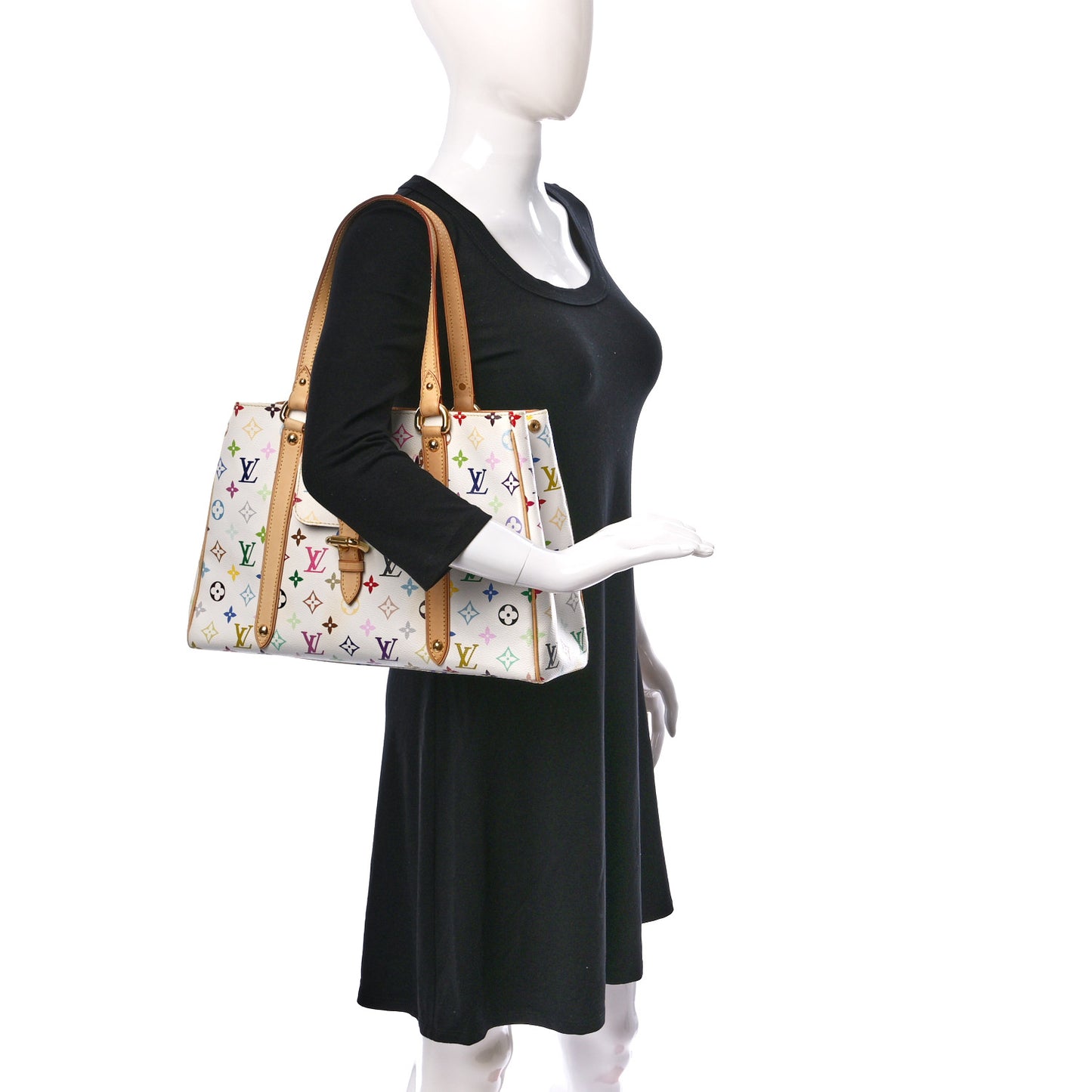 Monogram Multicolor Aurelia MM White