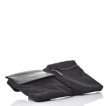 Gucci GG Monogram Double Pocket Belt Bag Black 4 of 10