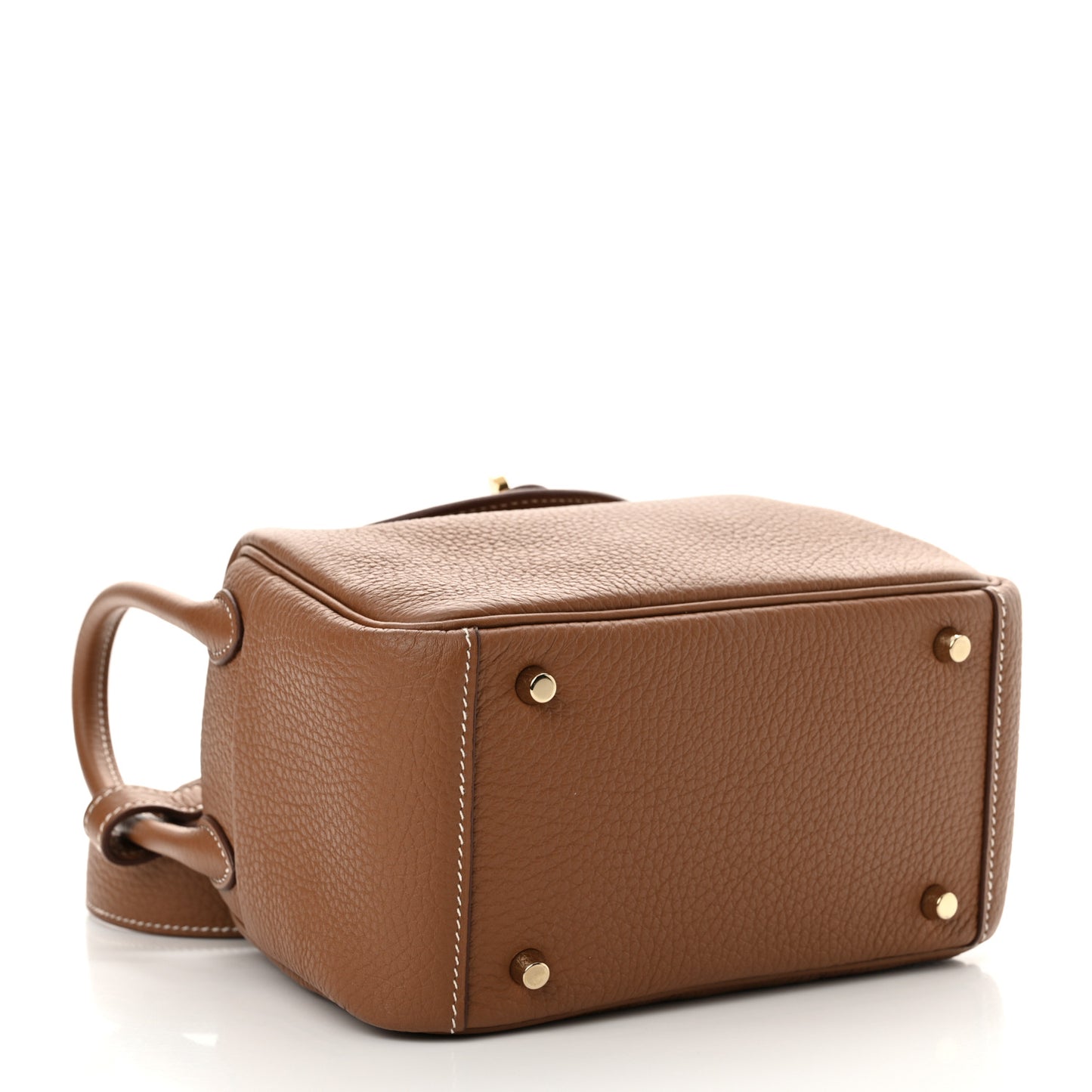 Taurillon Clemence Mini Lindy 20 Gold